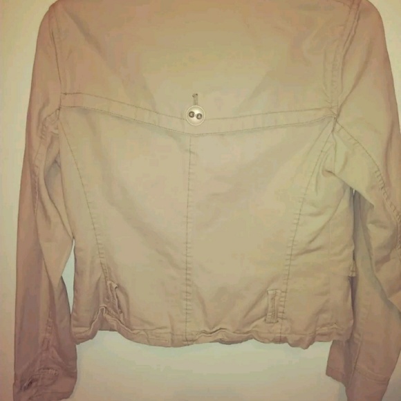 American Eagle cotton khai Jacket size M - Picture 2 of 2